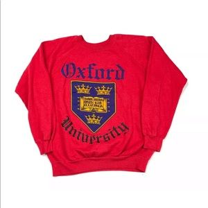 Vintage Oxford university sweatshirt size L